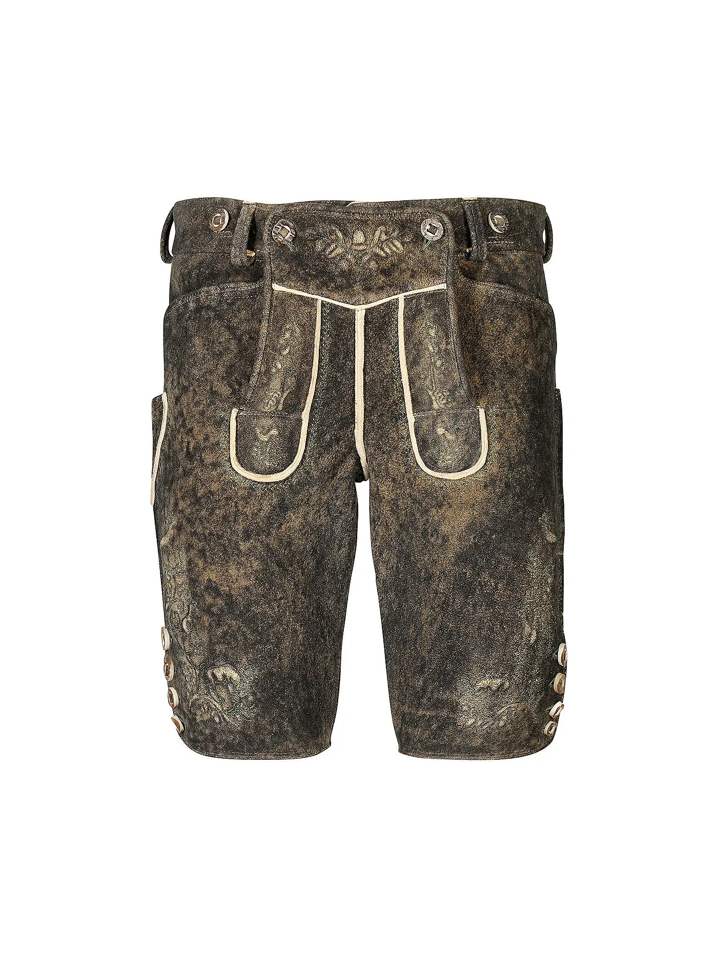 WEINBAUER | Lederhose aus Rothirschleder "Wildruf" | 